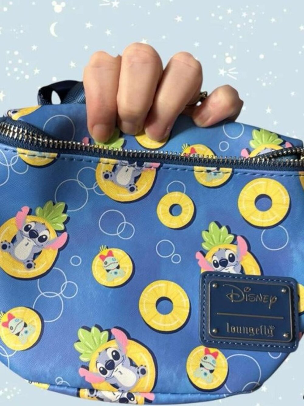 Loungefly Disney Lilo and Stitch floaty Fanny Pack